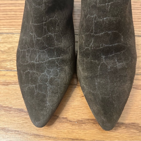 AGL bootie grey print suede- Size 38 - Picture 2 of 6